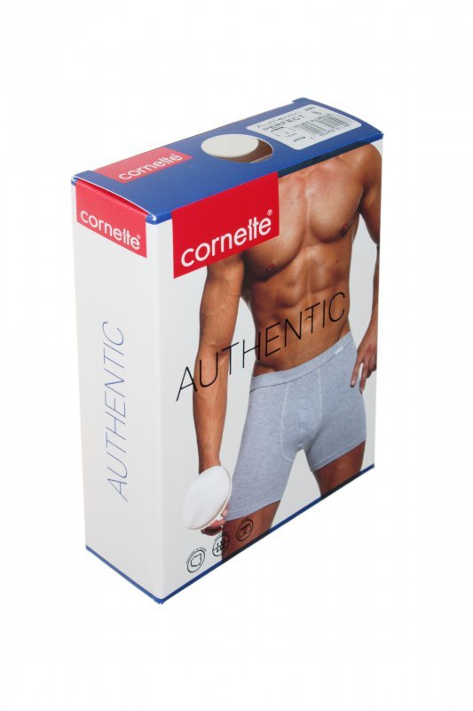Bokserki męskie Cornette Authentic 220 niebieskie