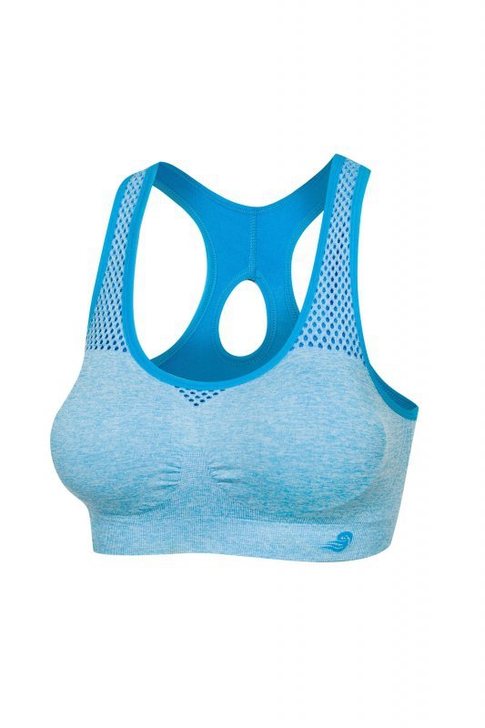 Biustonosz sportowy Julimex Sport skip niebieski