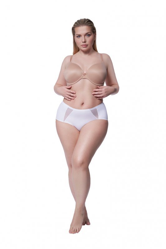 Figi damskie Julimex Pearl białe