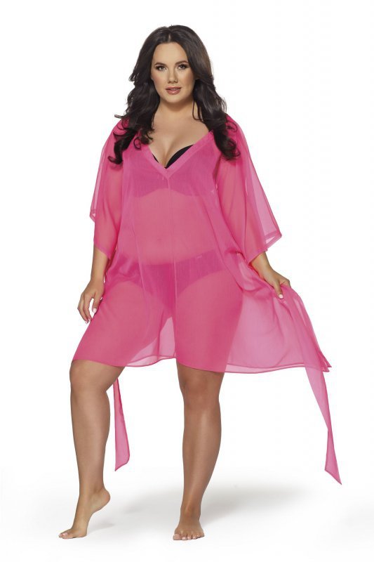 Pareo Ava 020 neon pink sukienka plażowa