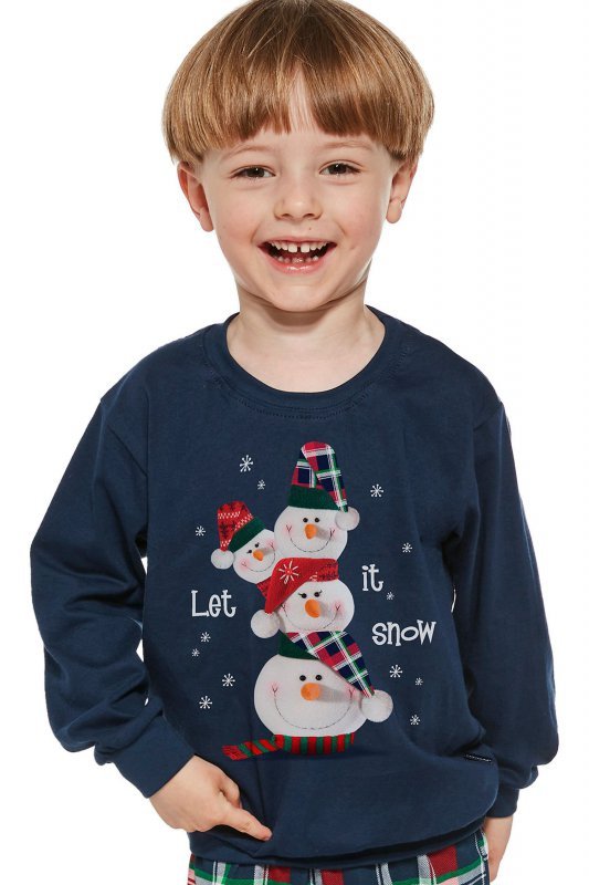 Piżama chłopięca Cornette kids Snowman2 593/154