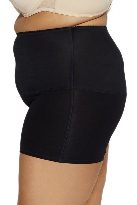 Damskie szorty modelujące Mitex Iga plus czarne maxi