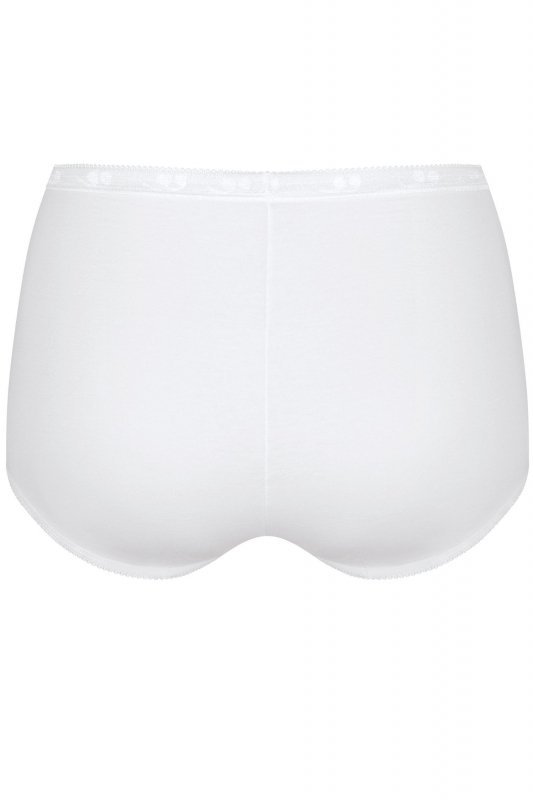 Figi damskie Basic Maxi 2-pak białe Sloggi