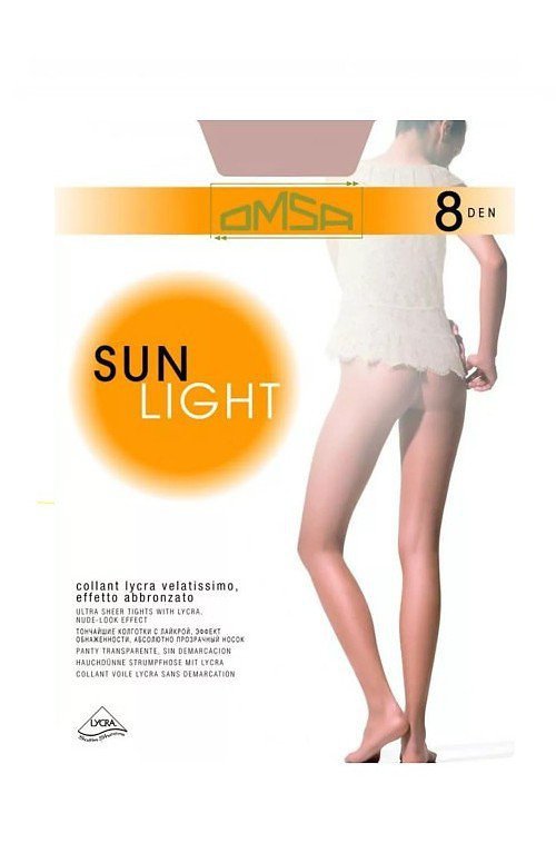 Rajstopy Omsa Sun Light 8 den