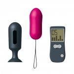 Zestaw gadżetów wibracyjnych zdalnie sterowanych Marc Dorcel - Genius Secret Vibe Zestaw gadżetów wibracyjnych zdalnie sterowanych Marc Dorcel - Genius Secret Vibe