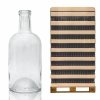 Szklana butelka Blanka korek 500 ml na alkohol – paleta 1512 szt. (zgrz. 8) idealna dla hurtu.