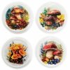 TO-82 lids with watercolor mushroom design – box of 750 pieces