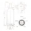 Paleta z butelkami 1500 ml gotowa do transportu