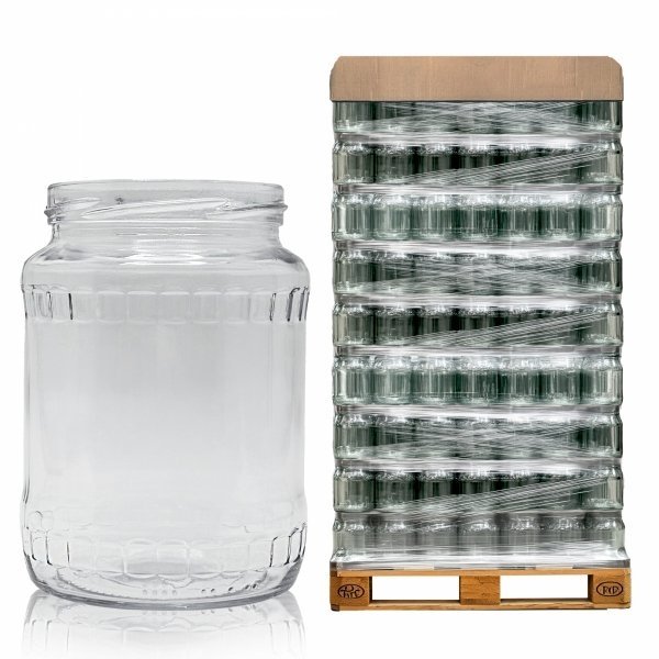 VGA Słoik Facete 720ml TO82 - Paleta 2448 szt