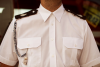 Koszula biała z krótkim rękawem dla służb mundurowych 