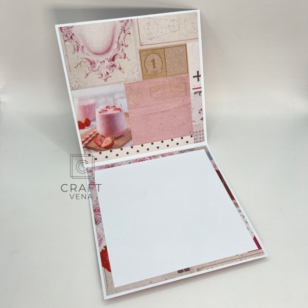 Kartka ręcznie robiona na Ślub z shakerem i złoceniem 006 | Craftvena