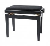 Ława do pianina Deluxe Czarna matowa 