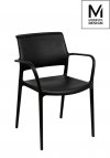 Krzesło PETRA czarne