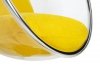 Fotel BUBBLE STAND poduszka żółta