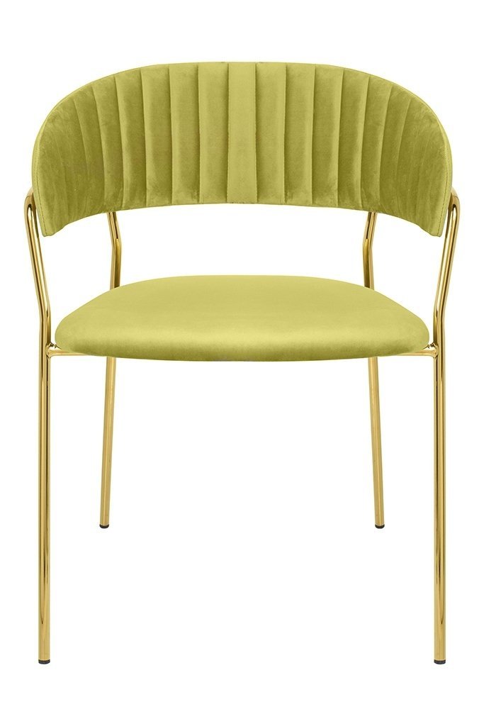 Krzesło MARGO jasnozielone front