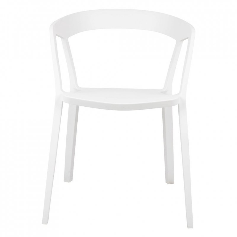 Krzesło VIBIA białe front