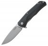 Nóż LionSteel T.R.E. G10 Black, Stone Washed Blade (TRE GBK)