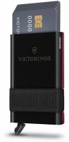 SwissCard Classic Victorinox Secrid Smart Card Portfel - czerwono/czarny 0.7250.13