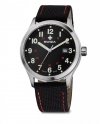 Zegarek KRETOS Gent, SST, black/red, black WAT.0251.1005