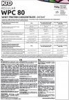 KFD WPC 80 REG 750 g - Bananowo-truskawkowy