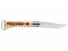 Nóż Składany Opinel No 10 Inox z korkociągiem i otwieraczem