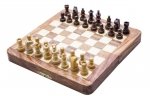 Szachy drewniane magnetyczne - gra strategiczna - G201Z