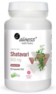 MEDICALINE Aliness Shatavari 30% 500mgx100 Vege caps