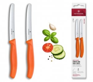 Zestaw 2 noży ząbkowanych do warzyw i owoców Swiss Classic Victorinox 6.7839.2C1