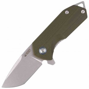 Nóż Kubey Knife Campe, OD Green G10, Sandblast D2 (KU203B)