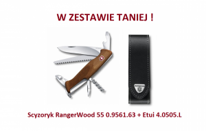 Scyzoryk Victorinox RangerWood 55 w zestawie z etui 