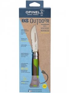 Nóż Składany Opinel No 08 Inox Outdoor Green 