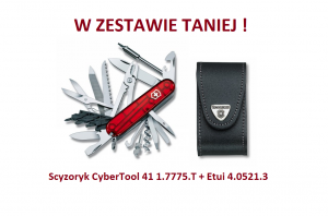 Scyzoryk Victorinox CyberTool 41 w zestawie z etui 