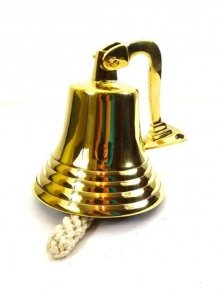 Dzwon mosiężny naścienny BEL-0179 śr. 12,5cm