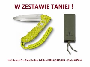 Nóż Hunter Pro Alox Victorinox Limited Edition 2023 w zestawie z Etui 