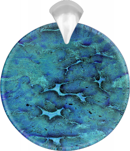 Wisior Koło MURANO GLASS KA10-85 Kolekcja GRANDE