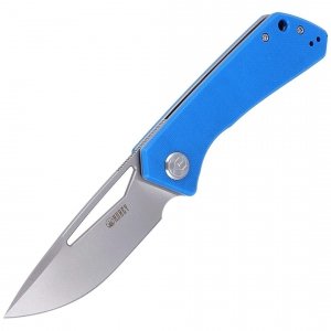 Nóż Kubey Thalia Blue G10, Bead Blasted D2 (KU331B)