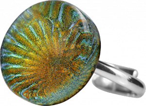 Pierścionek MURANO GLASS PP733 Kolekcja FLORENTINA