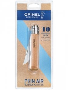 Nóż Składany Opinel No 10 Inox Blister