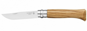 Nóż składany Opinel No 08 Inox Lux Olivewood