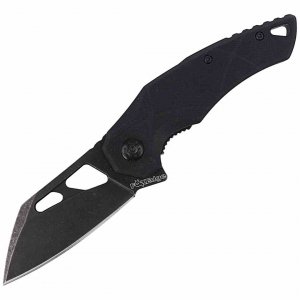 Nóż składany FoxEdge Atrax G10 Black, Black Stonewashed (FE-010)