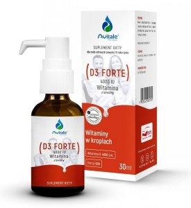 MEDICALINE Avitale Witamina D3 Forte 4000 z lanoliny Olive 30 ml
