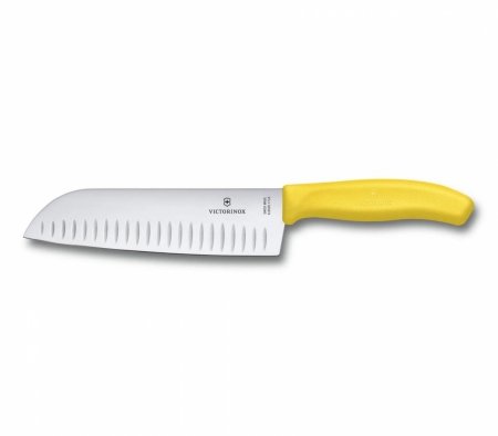 Nóż Santoku Swiss Classic z ryflowanym ostrzem 6.8526.17L8B Victorinox