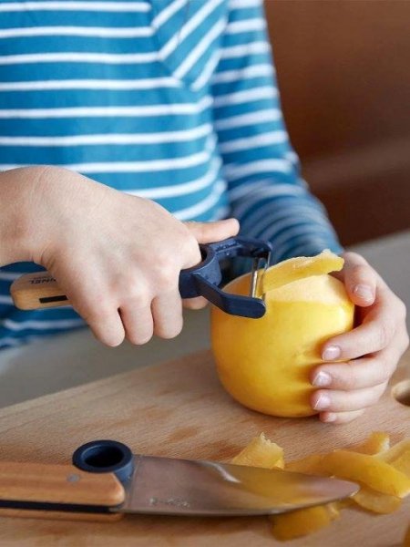 Zestaw Opinel Le Petit Chef nóż + obieraczka 003255