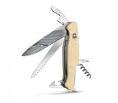 Scyzoryk Victorinox Ranger 55 Micarta Damast Limited Edition 2023 0.9561.J23