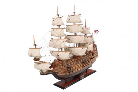 Ekskluzywny model żaglowca Sovereign of the Seas SOS80R z rozwiniętymi żaglami