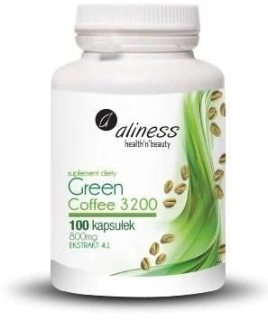 MEDICALINE Aliness Green Coffee 3200 100 kaps