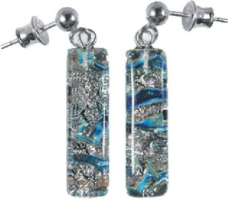Kolczyki Wiszące MURANO GLASS WSZ717