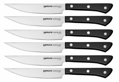Samura harakiri zestaw 6 noży do steków