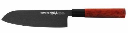 Samura Okinawa Stonewash nóż Santoku 175mm.
