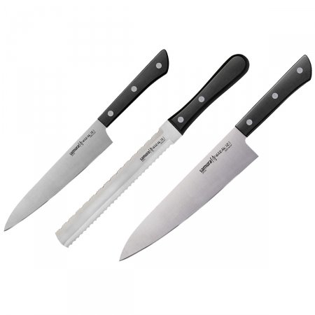 Samura Harakiri zestaw 3 noży kuchennych SHR-0230B